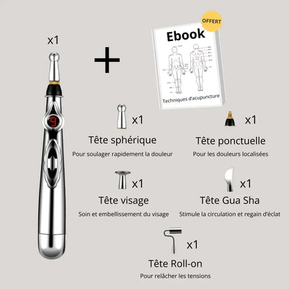 Pack 5 têtes Acuplis™ – Acupuncture Moderne